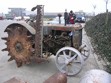 Waukesha engine in Case tractor