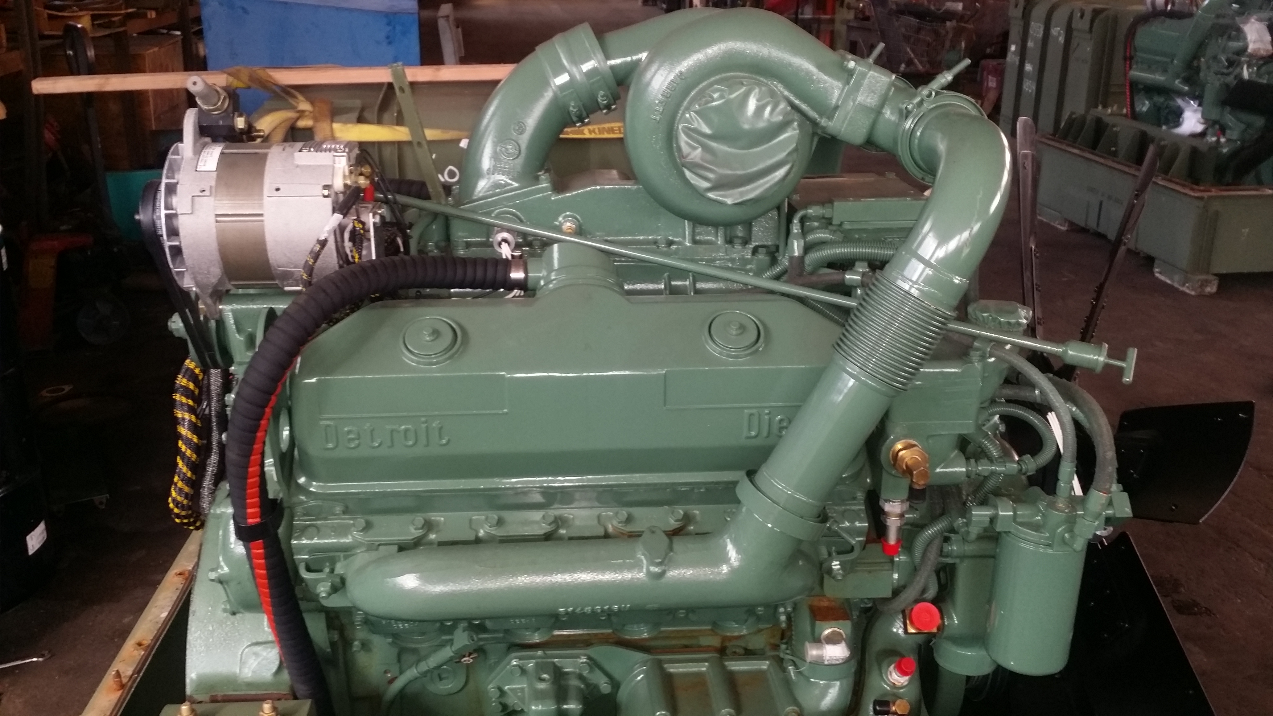 Detroit diesel 8v92 cylinder head