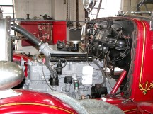 Hahn fire pumper engine