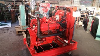 International UV 549 Engine Generator set
